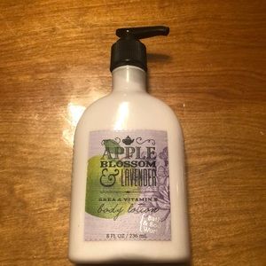 Apple blossom and lavender lotion